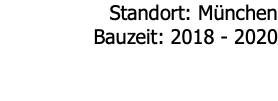 Standort: München Bauzeit: 2018 - 2020 